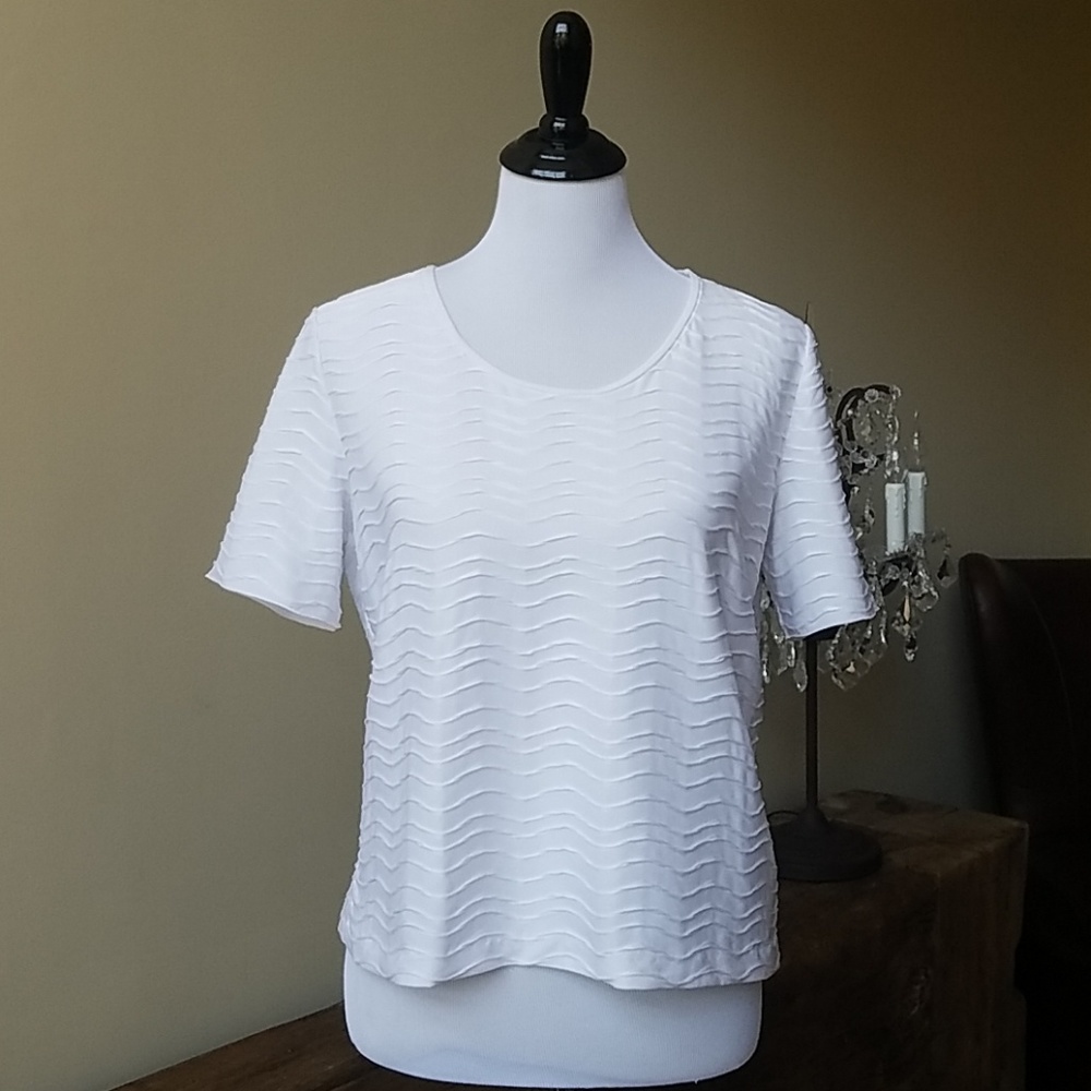 Armani white blouse